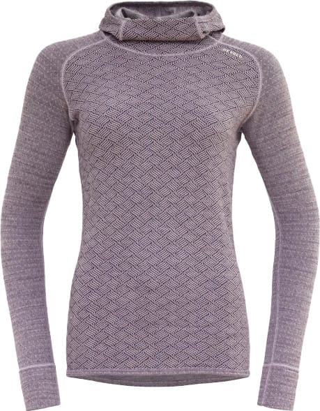 Devold Women's Kvitegga Merino 230 Hoodie Orchid Devold