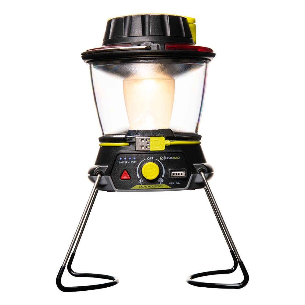 Goal Zero Lighthouse 600 Lantern & USB Power Hub Black