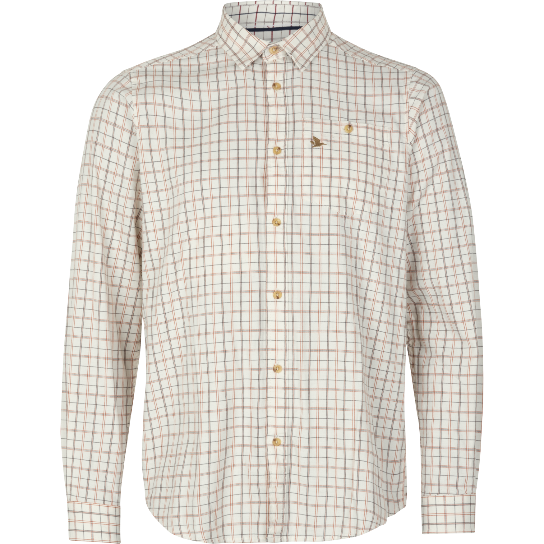 Seeland Shooting Shirt Gold Flame Check