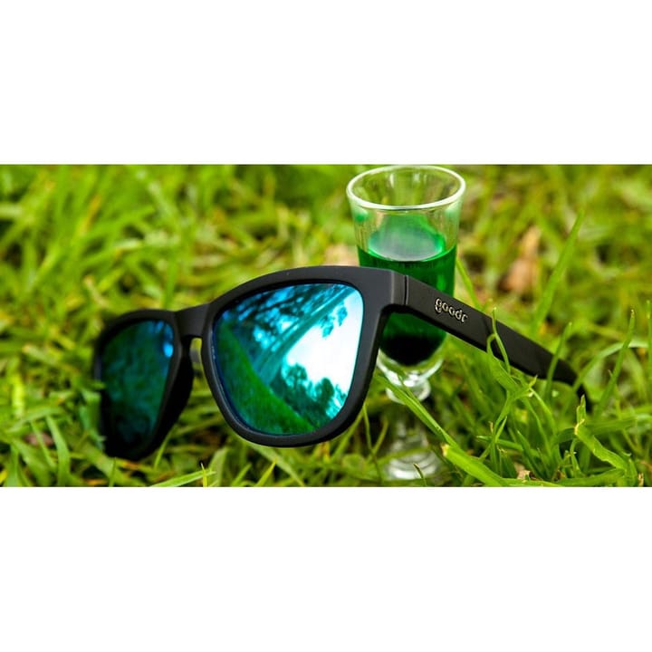 Goodr Sunglasses Vincent's Absinthe Night Terrors Black/Teal Goodr Sunglasses