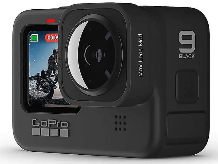 GoPro GoPro Max Lens Mod Hero11/Mini, Hero10 & Hero9* Black