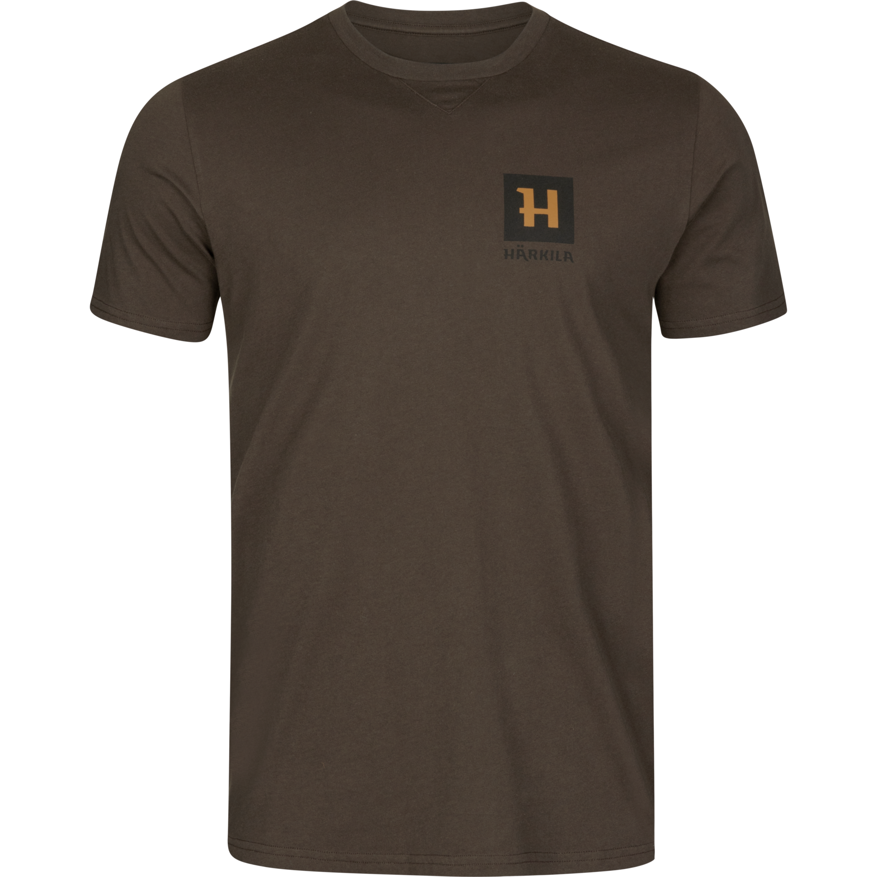 Härkila Men’s Gorm Short Sleeve T-Shirt Shadow Brown