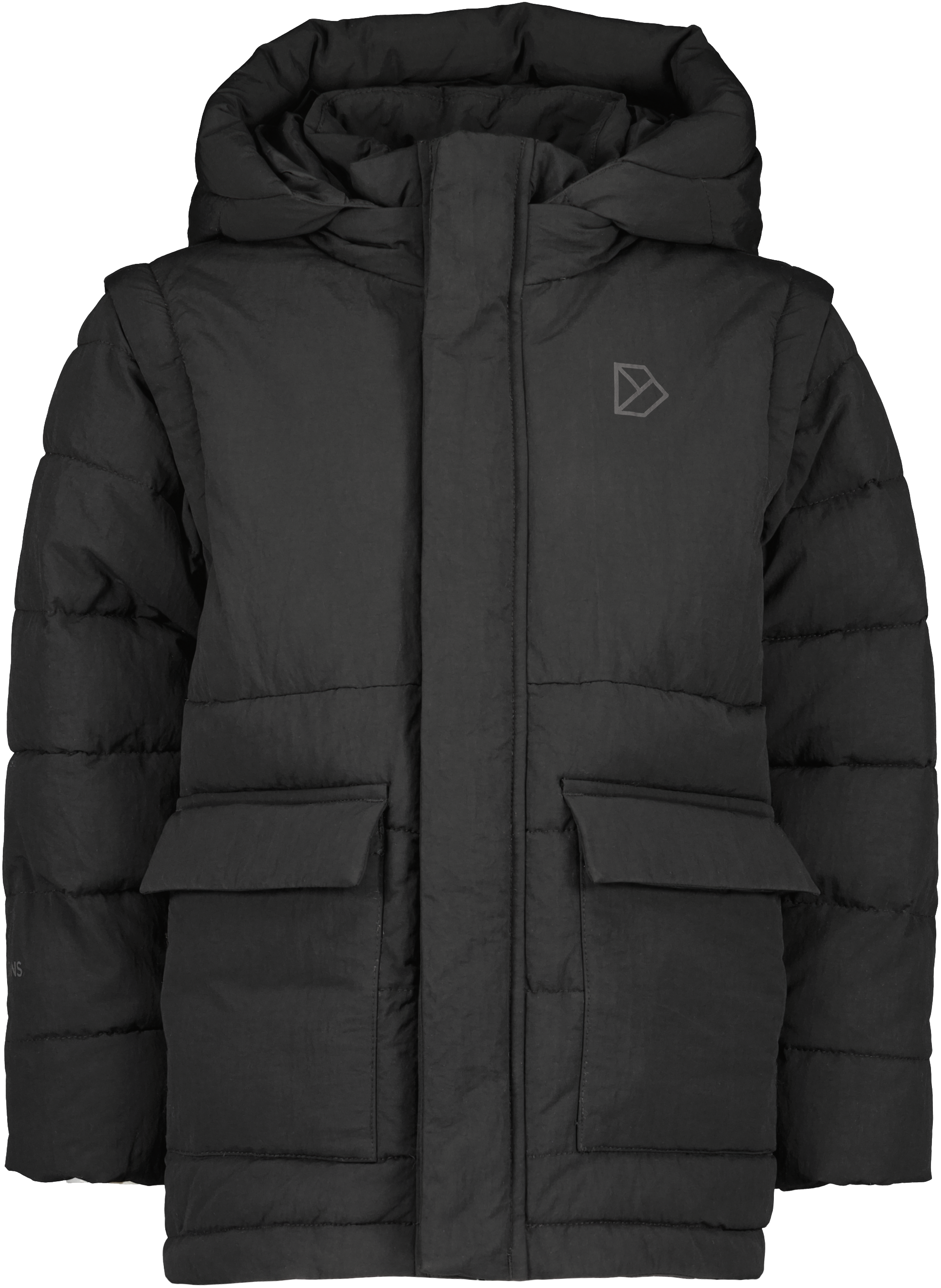 Didriksons Kids’ Granite Jacket 2 Black