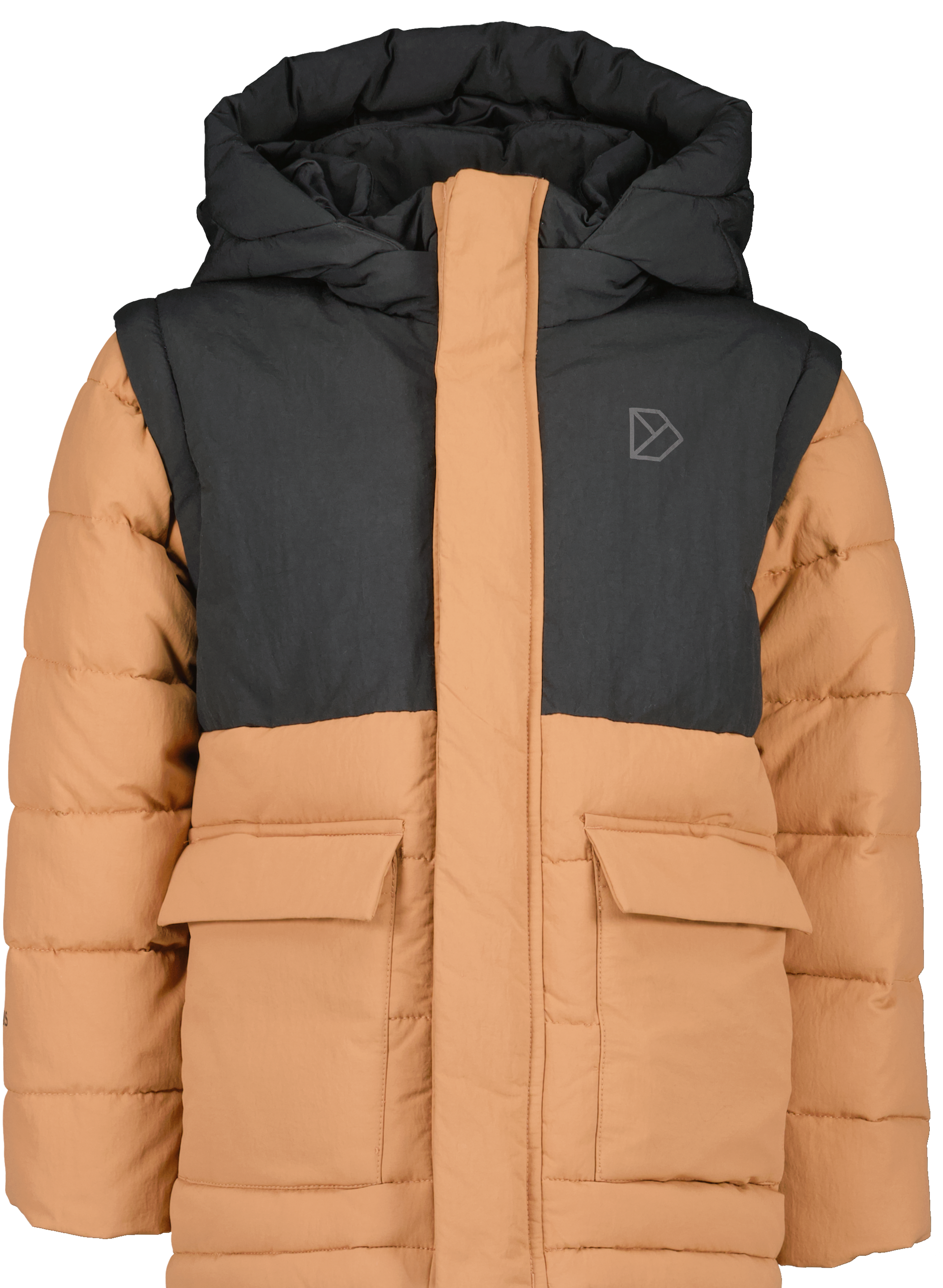 Didriksons Kids’ Granite Jacket 2 Almond Brown