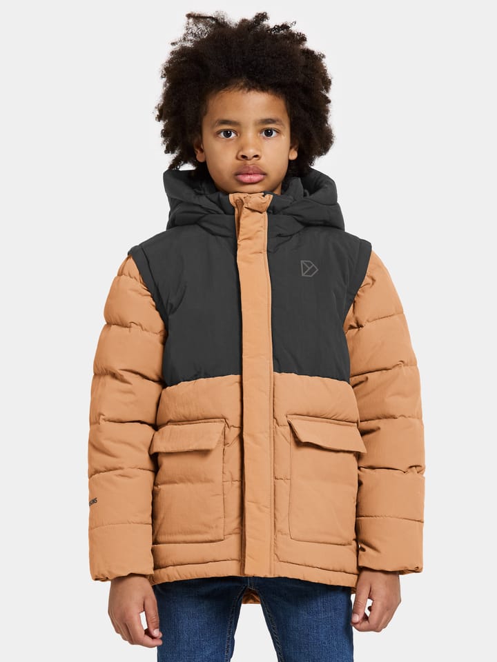 Didriksons Kids' Granite Jacket 2 Almond Brown Didriksons