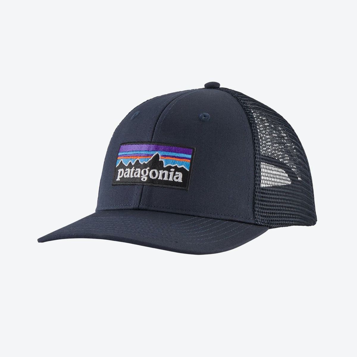 Patagonia P-6 Logo Trucker Hat Navy