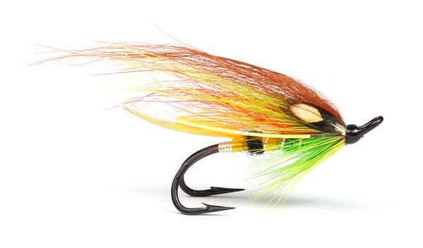 Umpqua Flies Green Highlander Double Green/red/yellow Umpqua Flies