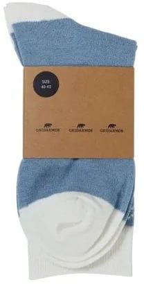 Gridarmor Heritage Merino Socks Lt. Blue/White Gridarmor