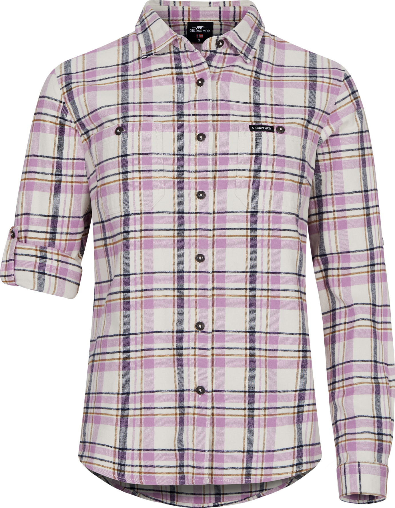 Women’s Kvanndal Flannel Shirt Dusty Lavender