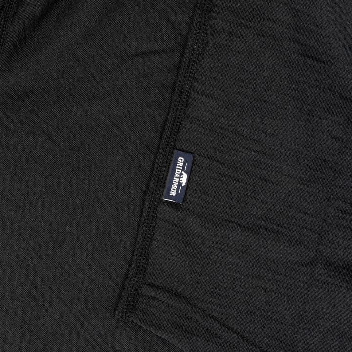 Gridarmor Merino Undertøy Zip Top Men Black Beauty Gridarmor