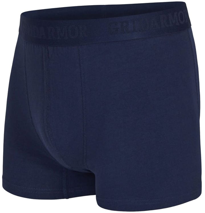 Gridarmor Men's Steine 5p Cotton Boxers 2.0 Black/Blue Gridarmor