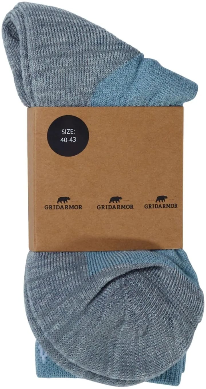 Gridarmor Merino Trekking Light Sock Blue Shadow Gridarmor