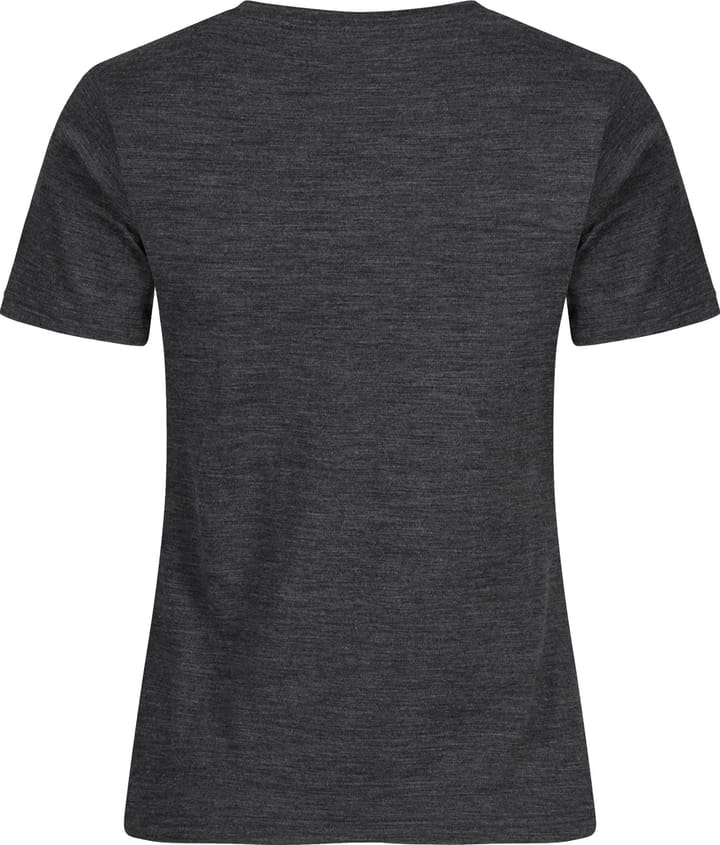 Gridarmor Women's Larsnes Merino T-Shirt Dark Grey Melange Gridarmor