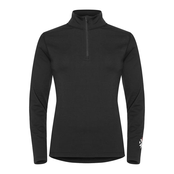 Gridarmor Merino Undertøy Zip Top Wmn Black Beauty Gridarmor