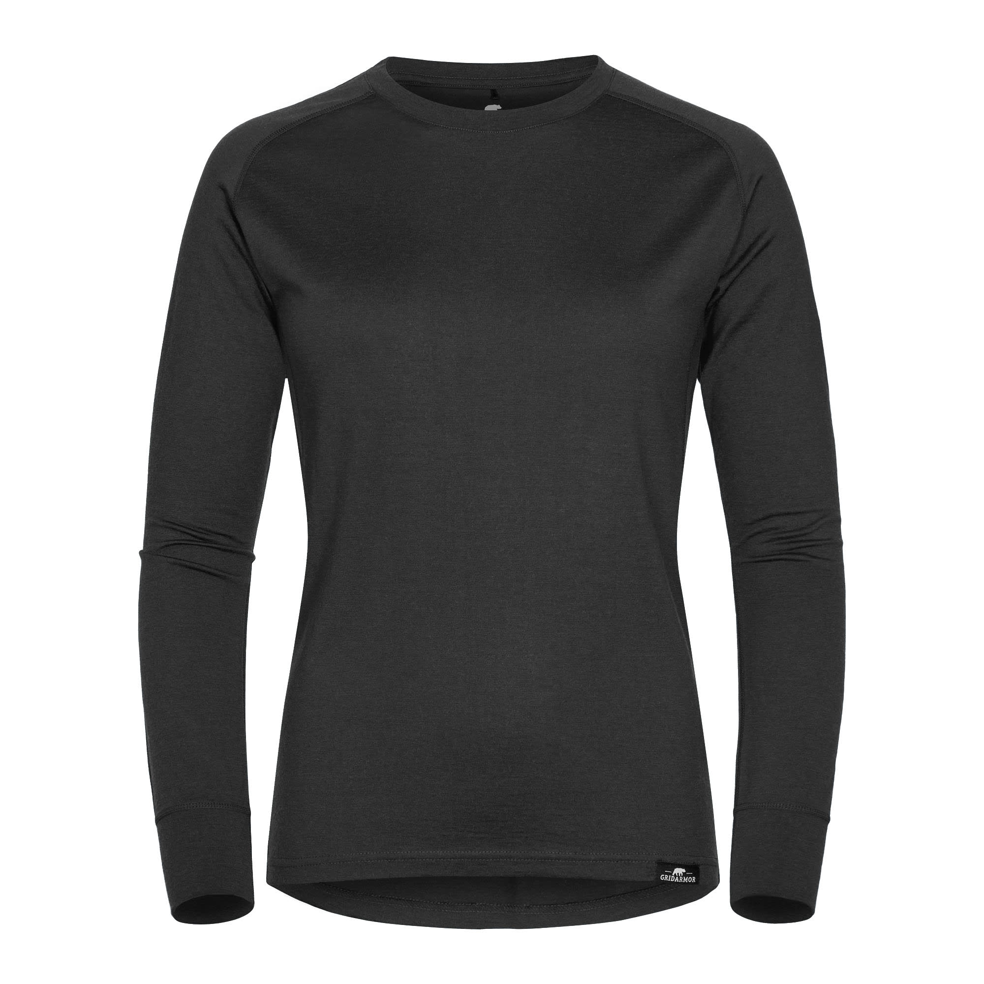 Gridarmor Women’s Viks Wool Top 2.0 Black Beauty