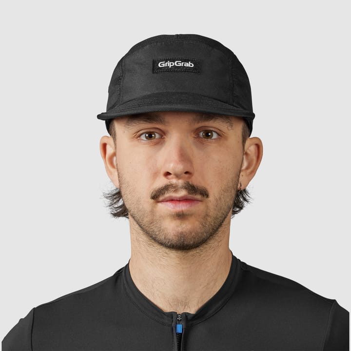 Gripgrab 5 Panel Cap Black Gripgrab