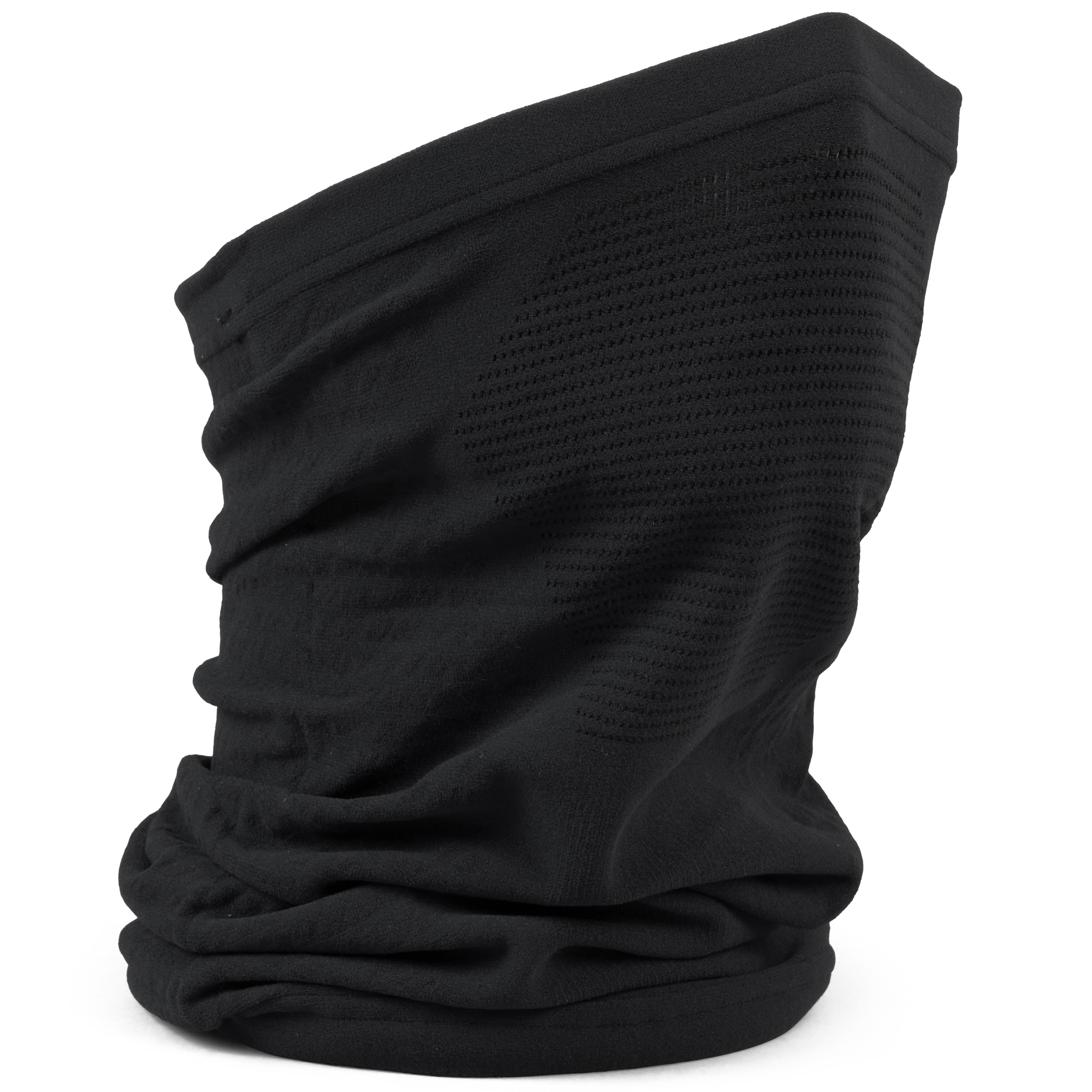 Gripgrab Freedom Seamless Warp Knitted Neck Warmer Black