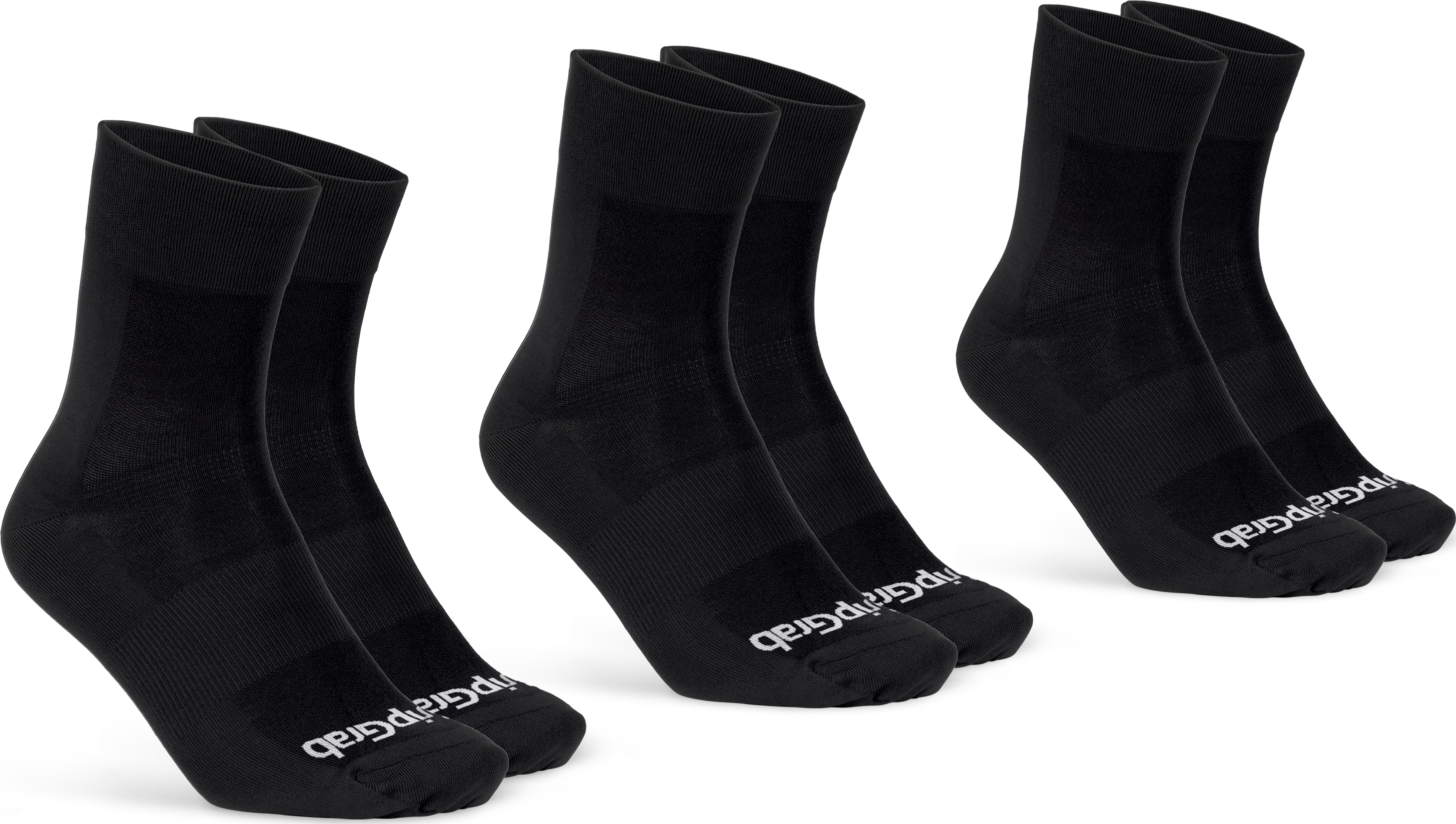 Gripgrab Lightweight SL Summer Socks 3-Pack Black