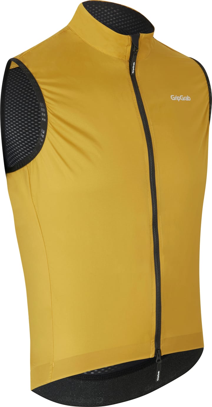 Gripgrab Men's WindBuster Windproof Lightweight Vest Mustard Yellow Gripgrab