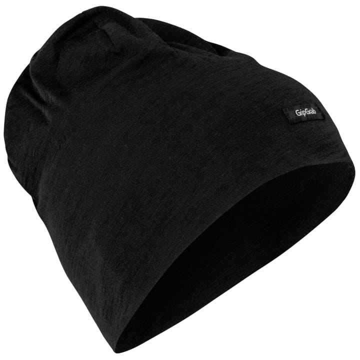 Gripgrab Merino Polyfibre Lightweight Beanie Black Gripgrab