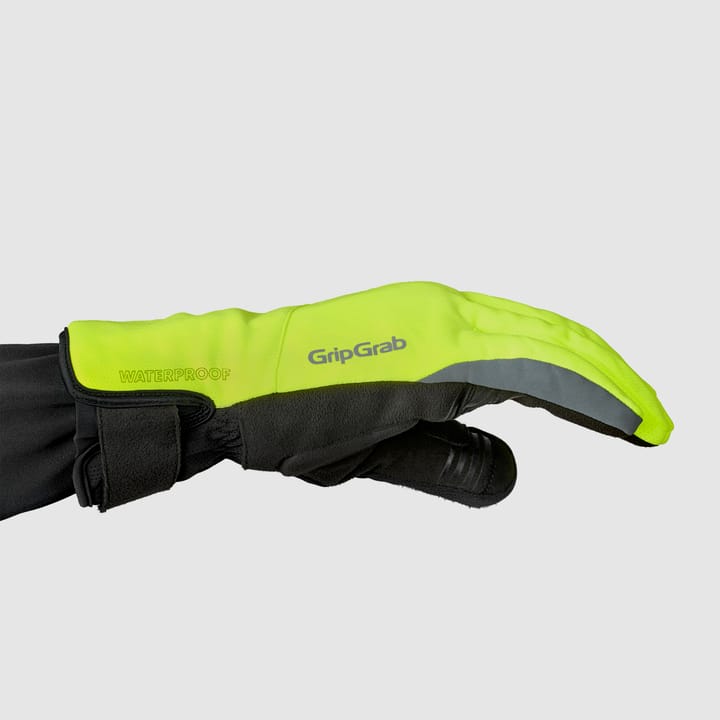 Gripgrab Polaris 2 Waterproof Winter Gloves Yellow Hi-Vis Gripgrab