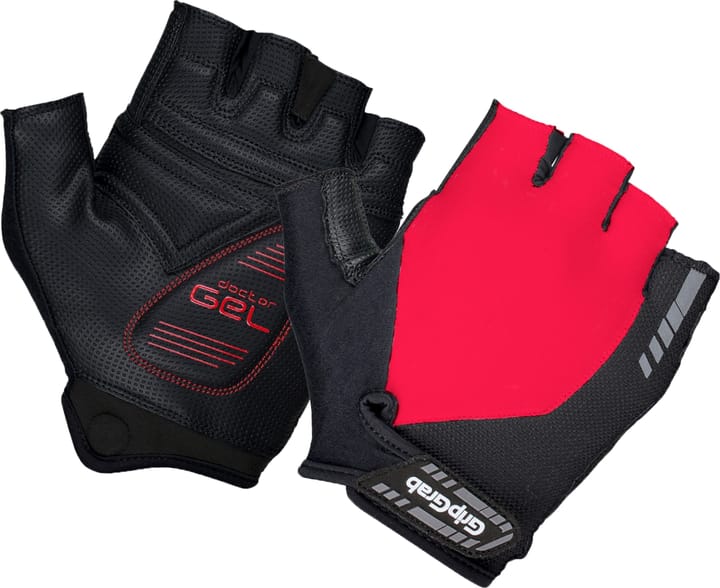 Gripgrab ProGel Padded Gloves Red