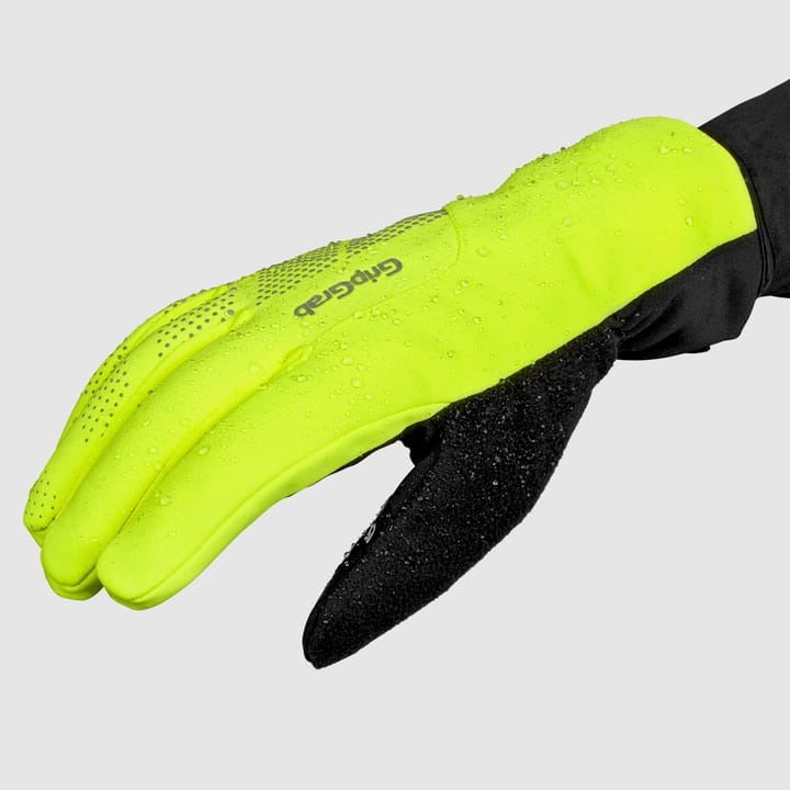 Gripgrab Ride Hi-Vis Waterproof Winter Glove Yellow Hi-vis Gripgrab
