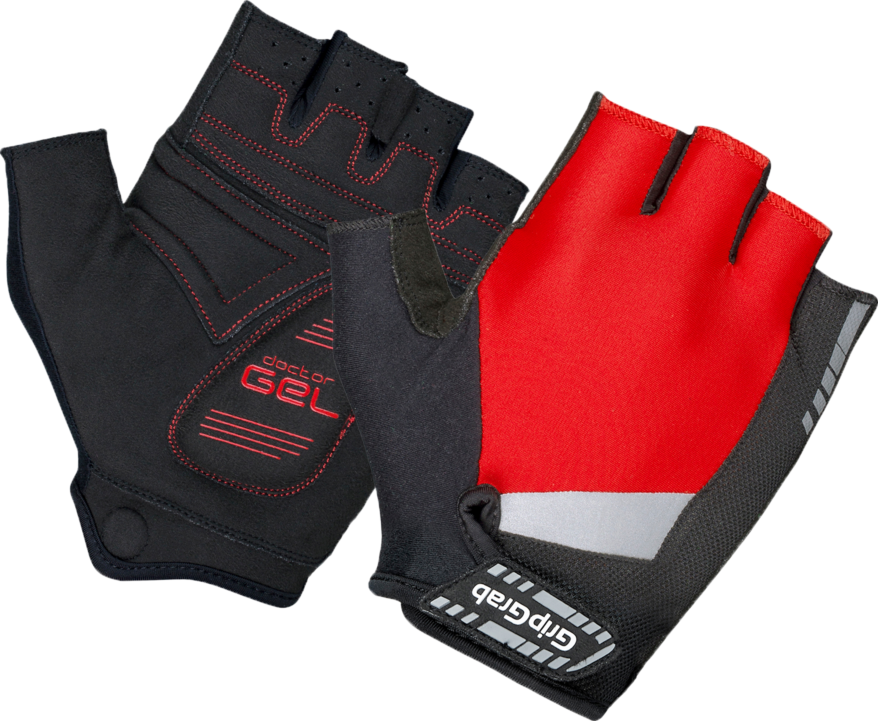 GripGrab SuperGel Padded Gloves Red