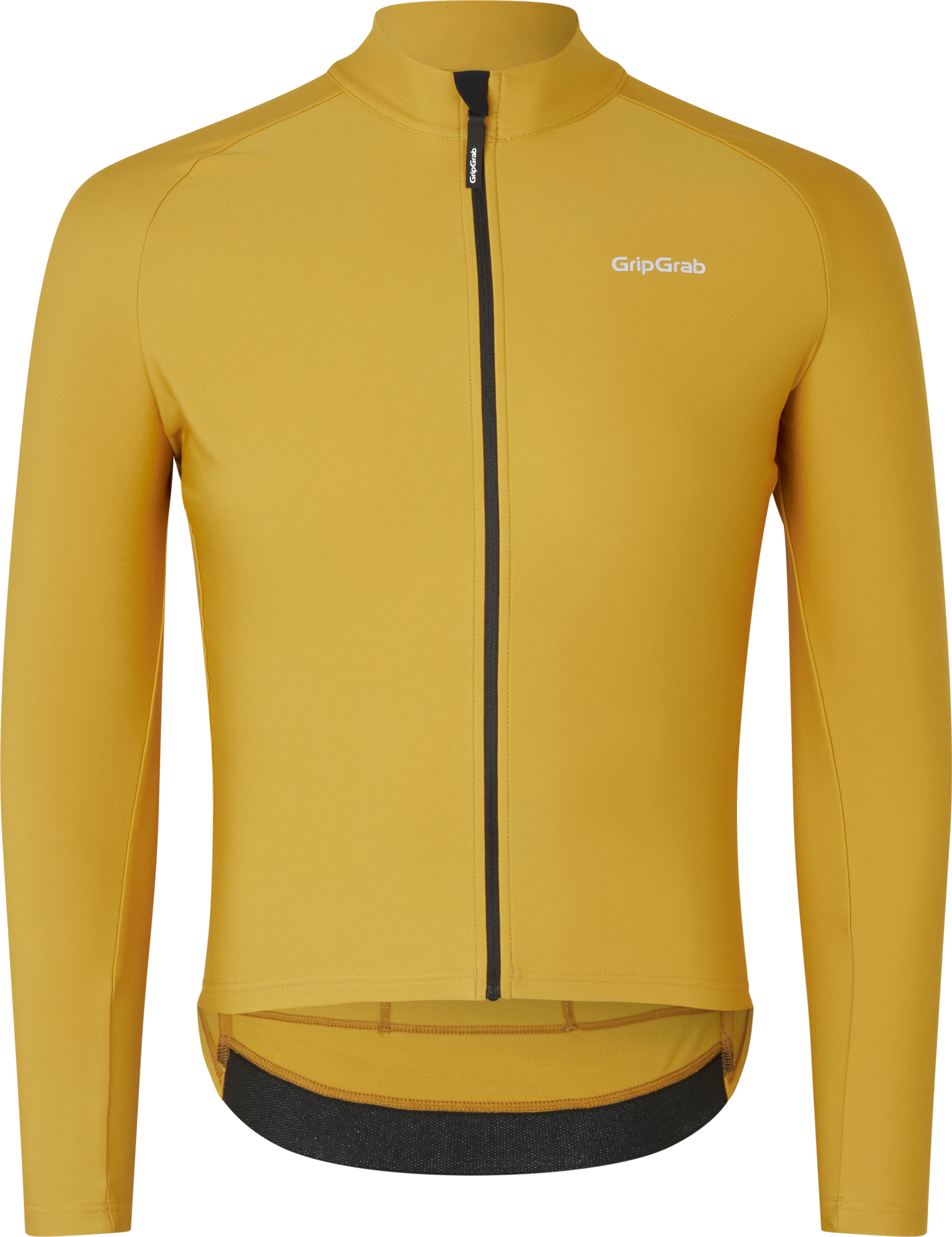 Gripgrab Men’s ThermaPace Thermal Long Sleeve Jersey Mustard Yellow