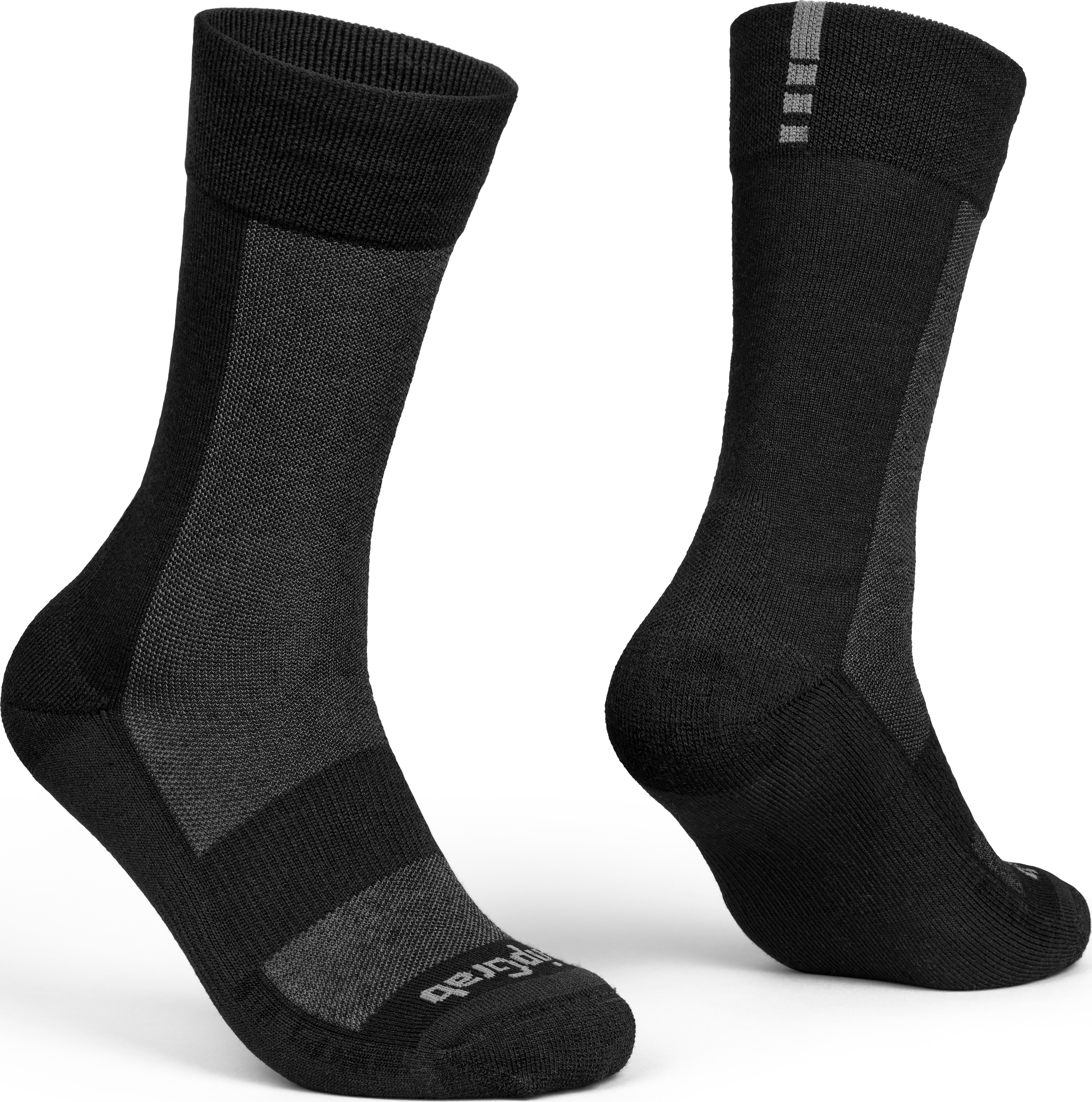 Gripgrab Alpine Merino High Cut Winter Socks Black