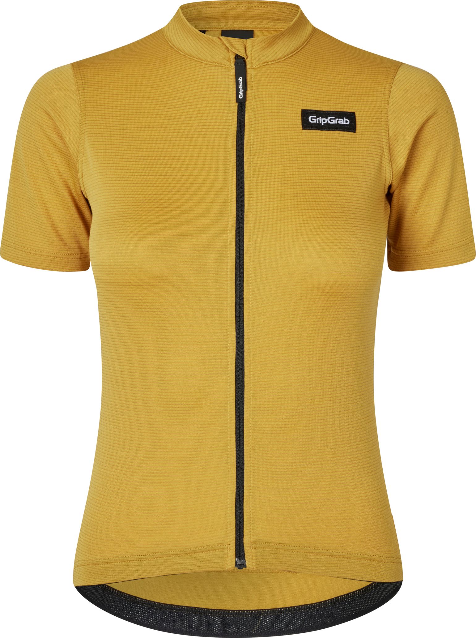 Gripgrab Women's Gravelin Merinotech Short Sleeve Jersey Mustard Yellow