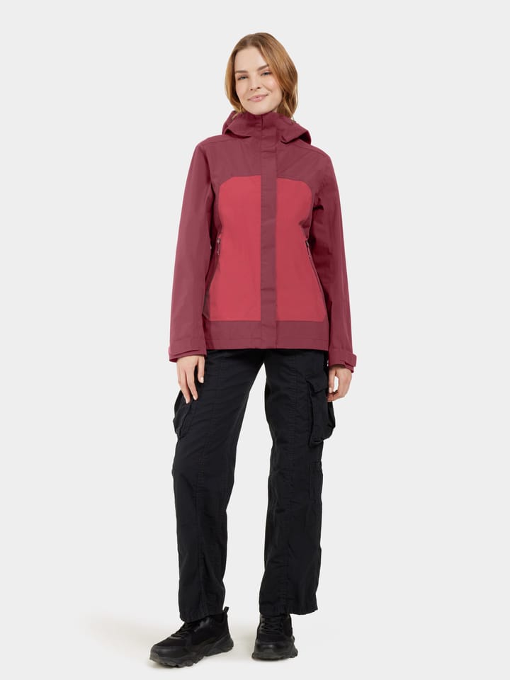 Didriksons Women's Grit Jacket 3 Anemon Red Didriksons