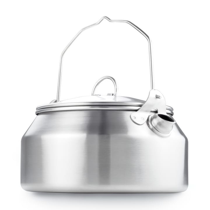 1L Outdoor Stainless Steel Camping Teapot Kettle Coffee Pot Outdoor Kettle  
