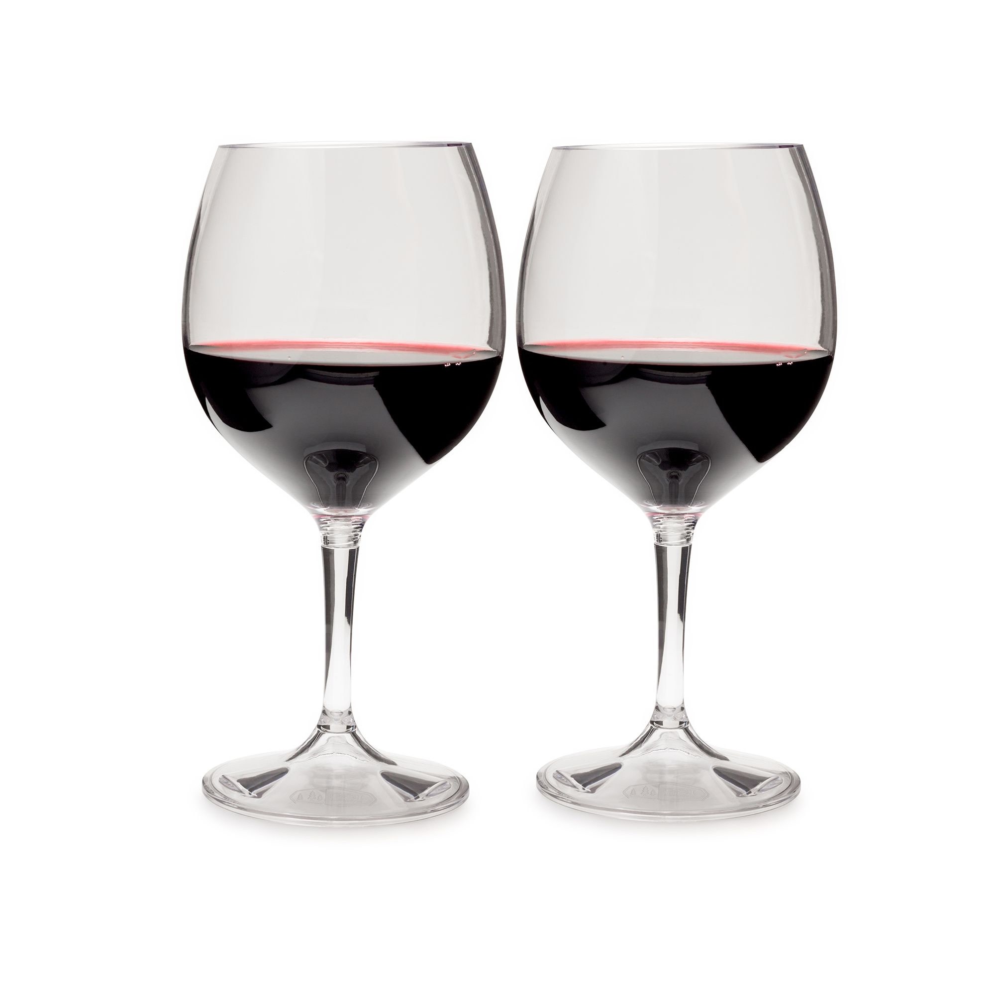 GSI Outdoors Nesting Red Wine Glass Set