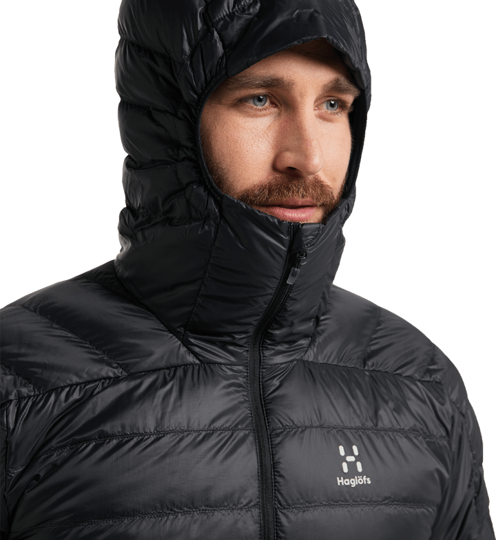 Haglöfs Men's L.I.M Down Hood True Black Haglöfs