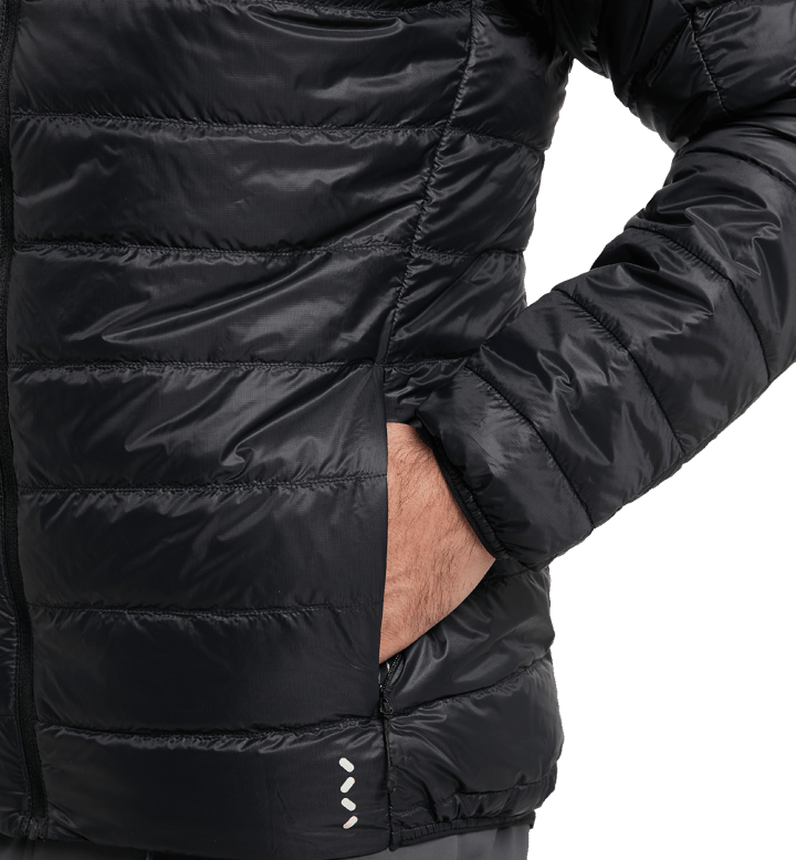 Haglöfs Men's L.I.M Down Hood True Black Haglöfs