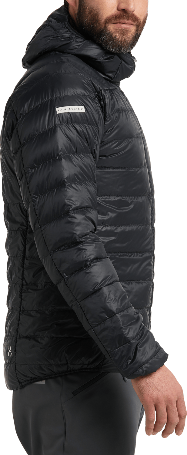 Haglöfs Men's L.I.M Down Hood True Black Haglöfs