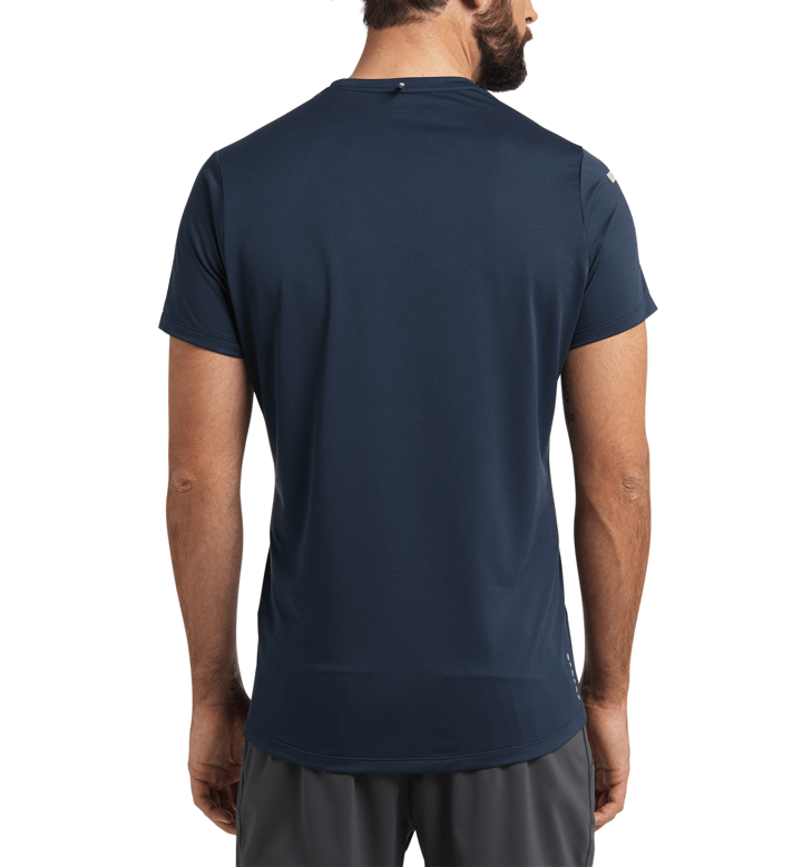 Haglöfs Men's L.I.M Tech Tee Tarn Blue Haglöfs