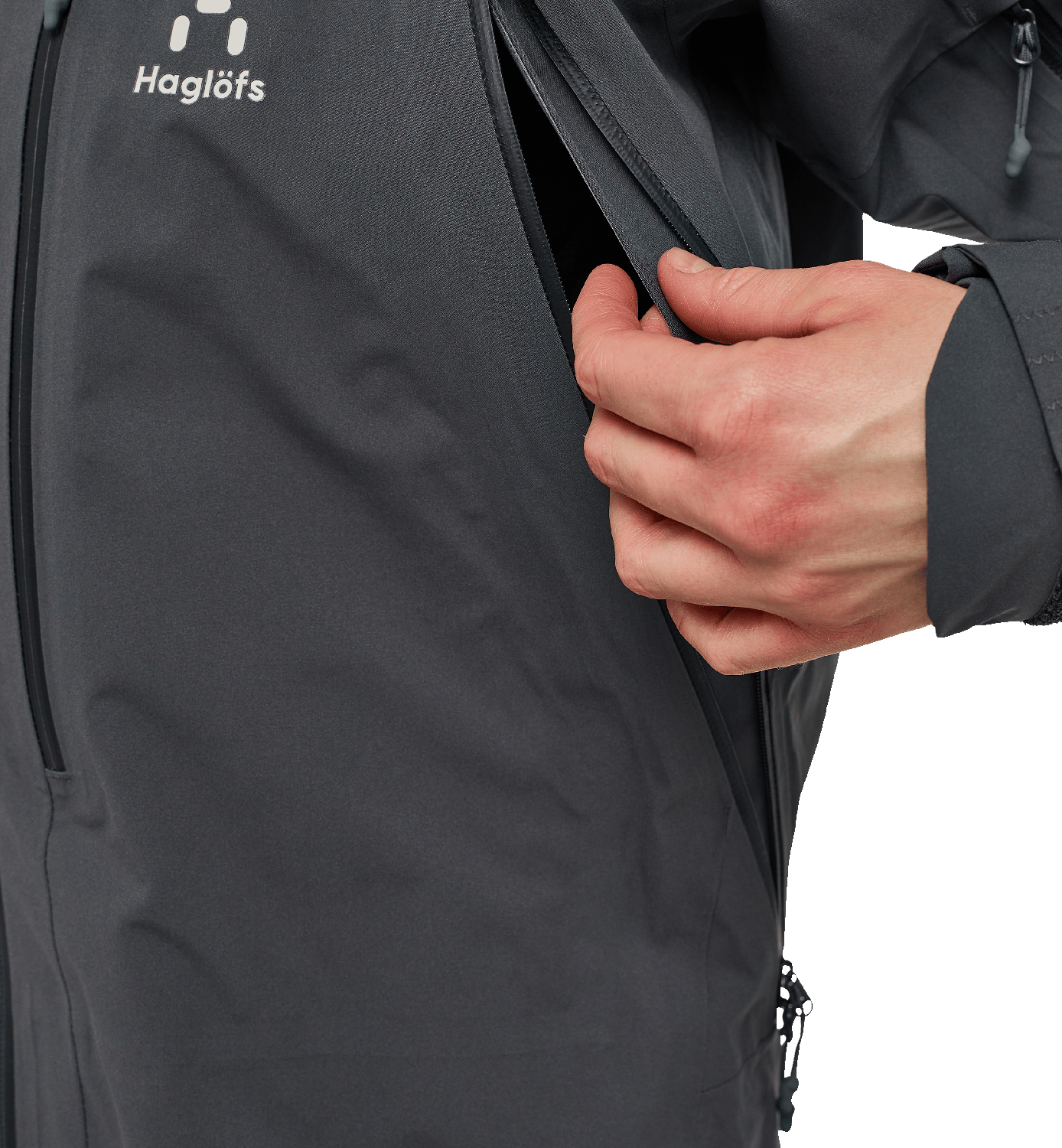 Haglöfs Women's L.I.M Touring Proof Jacket Magnetite | Buy Haglöfs Women's  L.I.M Touring Proof Jacket Magnetite here | Outnorth