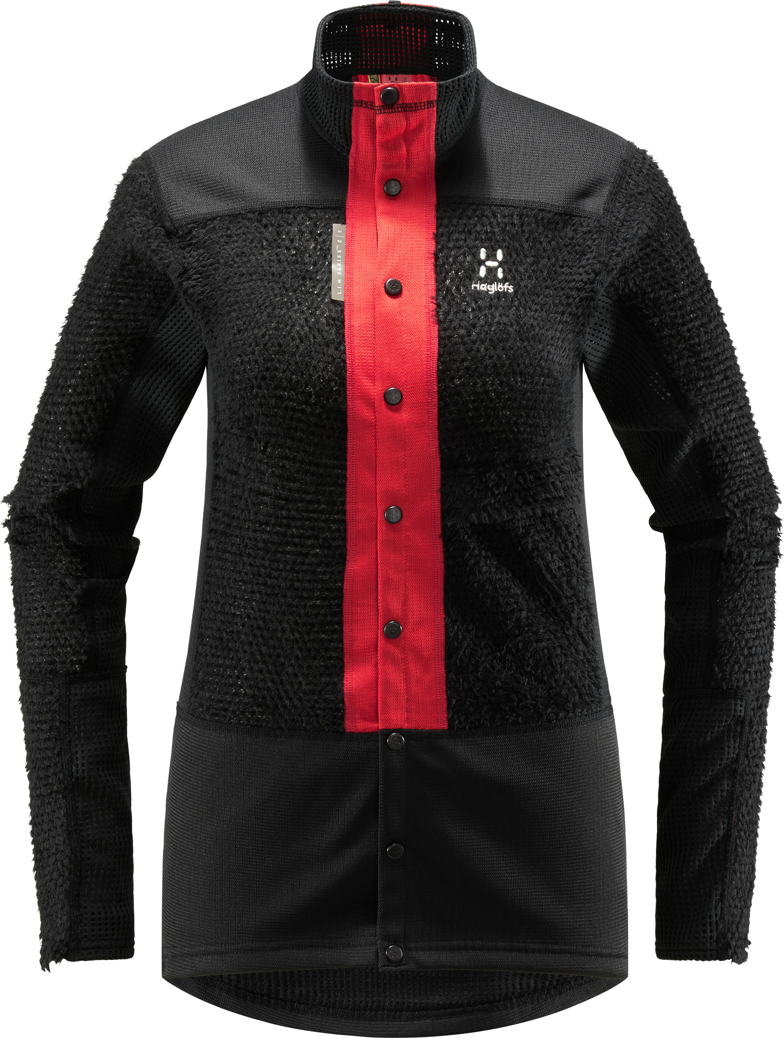 Haglöfs Women’s L.I.M ZT Sync 2 Mid Jacket True Black/Zenith Red