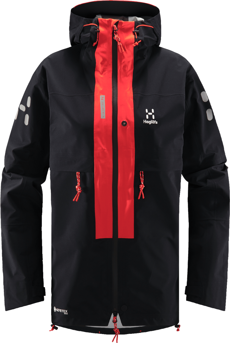 Women's L.I.M ZT Trek GORE-TEX PRO Jacket True Black/Zenith Red