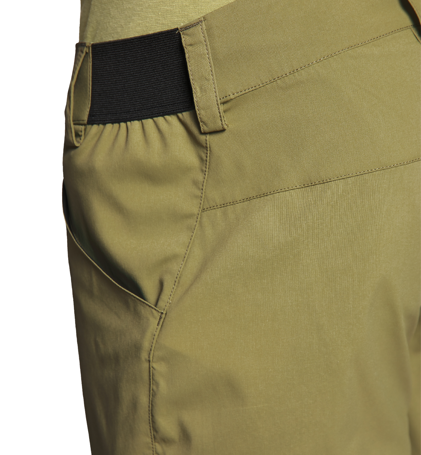 Cellar Door Leo T olive green cropped trousers for men