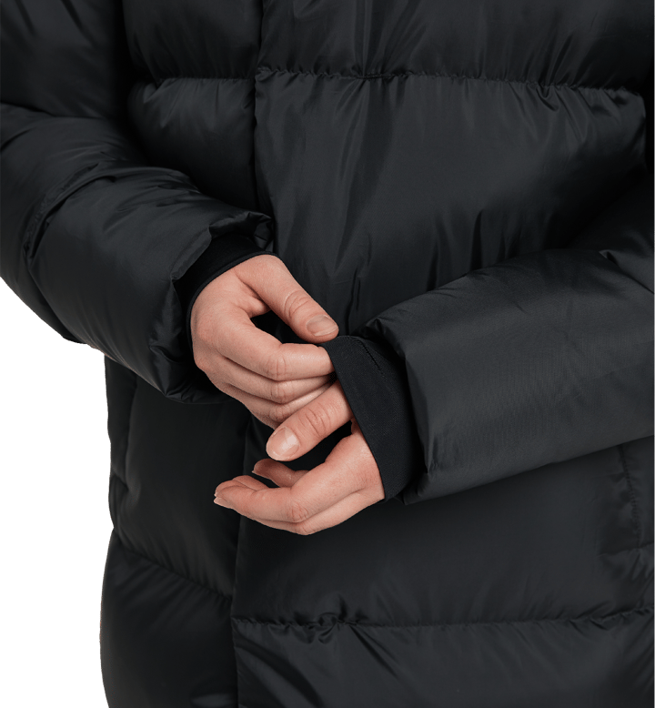 Haglöfs Women's Long Down Parka True Black Haglöfs