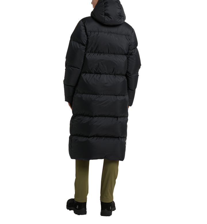 Haglöfs Women's Long Down Parka True Black Haglöfs