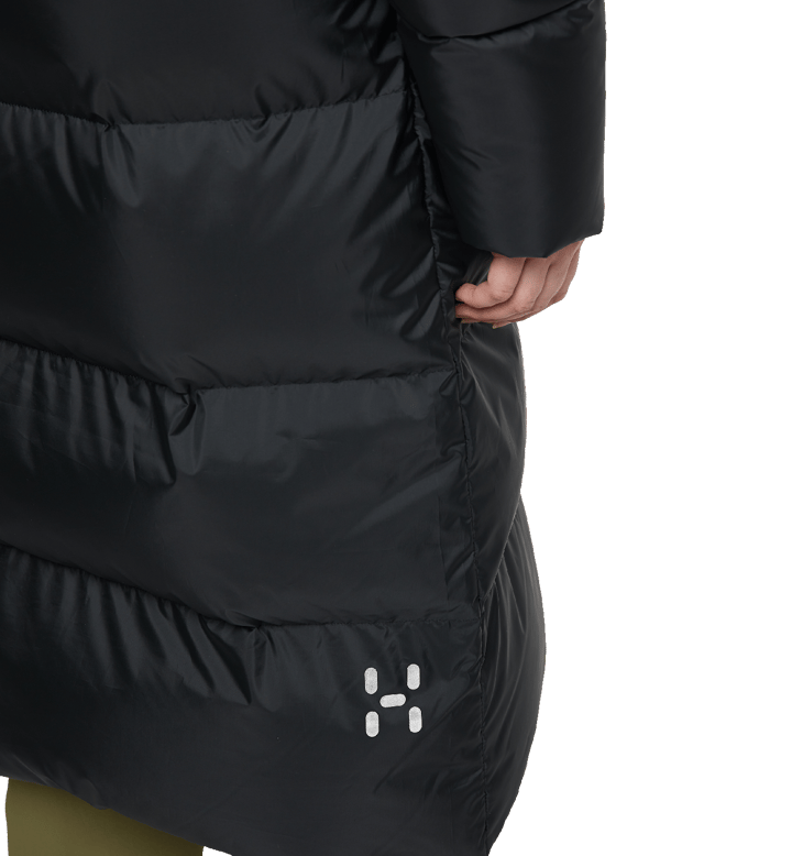 Haglöfs Women's Long Down Parka True Black Haglöfs