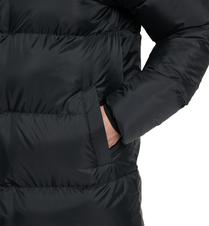 Haglöfs Women's Long Down Parka True Black Haglöfs