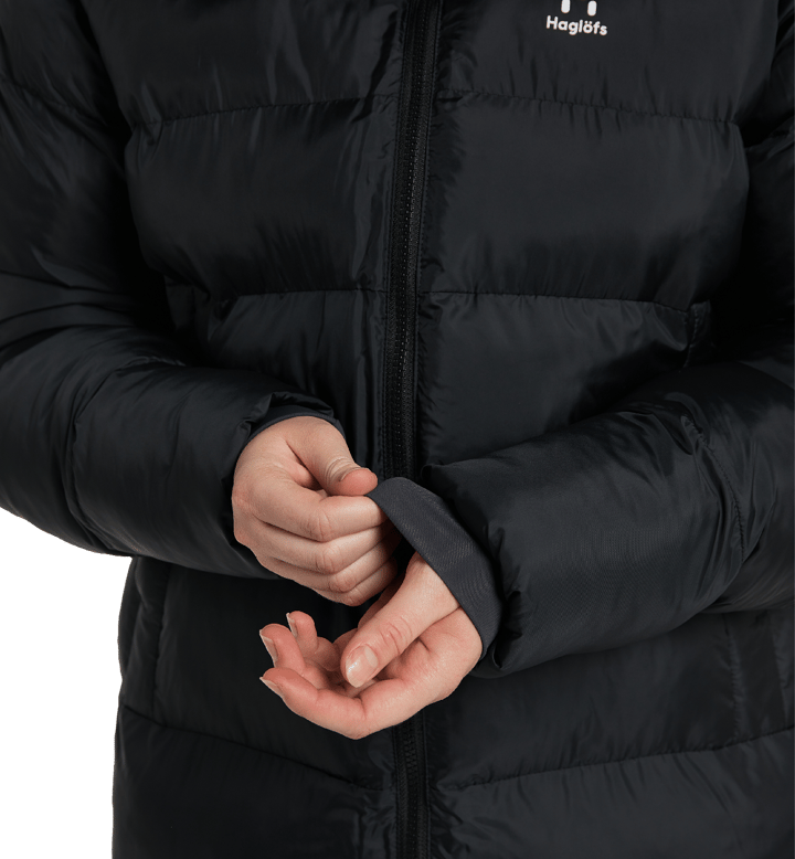 Haglöfs Women's Long Mimic Parka True Black Haglöfs