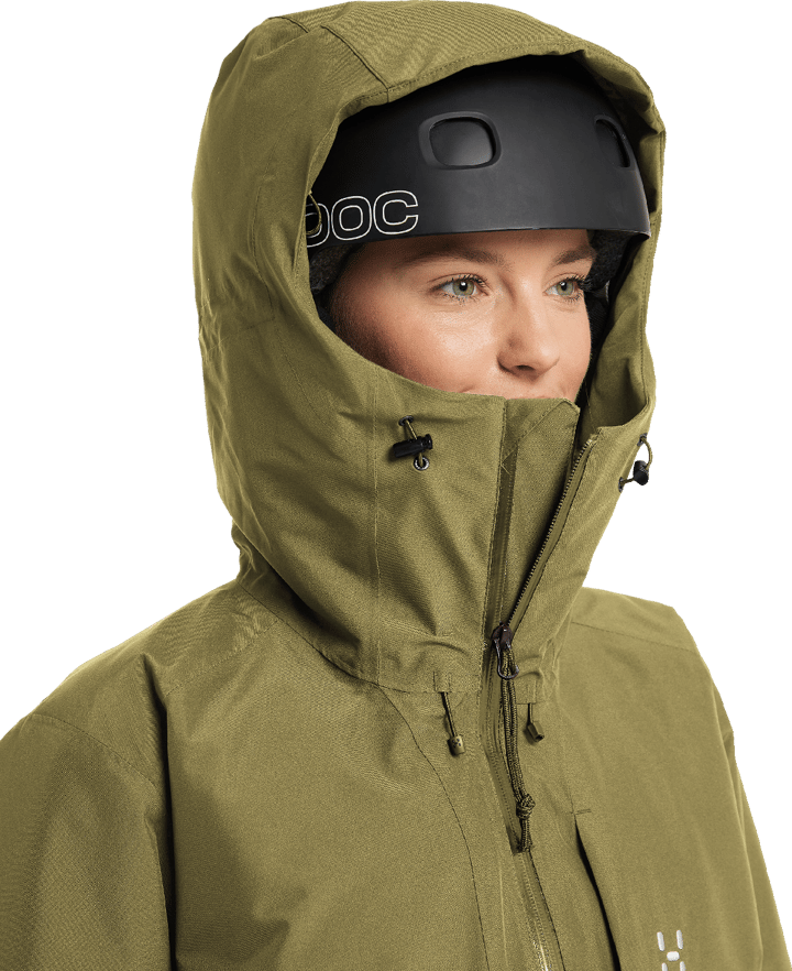 Haglöfs Women's Lumi Insulated Parka Olive Green Haglöfs