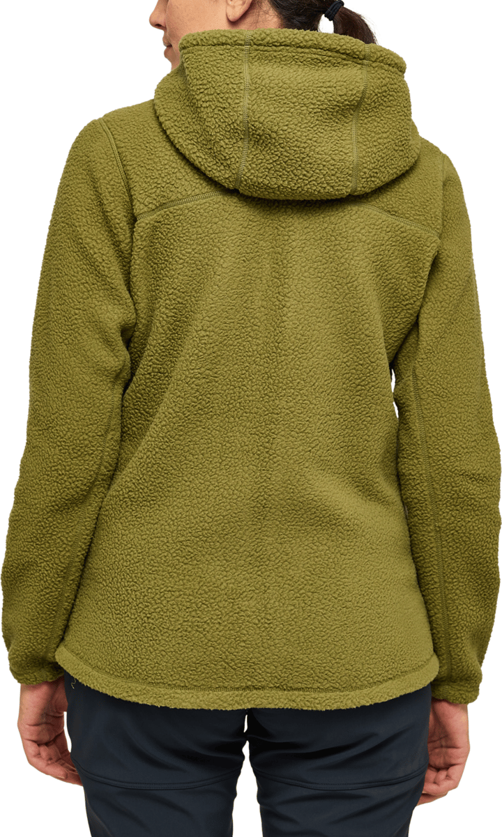 Haglöfs Women's Malung Pile Hood Olive Green Haglöfs