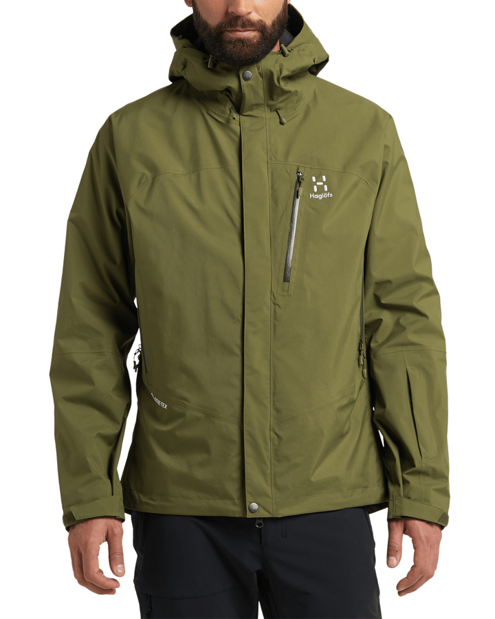 Haglöfs Men's Astral Gore-Tex Jacket Olive Green Haglöfs